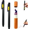 Eiyptzbqm Set di 22 Penna Marcatura Gessetti Sartoriali Multicolori Rosso Bianco Blu Ricariche Penne Cancellabili Pennarelli per Tessuti Quilting Ricamo e Fai da Te in Casa Pennarello per Tessuti
