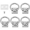 Artibetter Fibbia per Borsa con Clip Laterale in Metallo da 5 Pezzi Fibbia con Clip Laterale per Borsa in Metallo Chiusura A Sospensione per Borsa Fibbia A Catena per Borsa in Metallo Fibbia