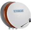Schwaiger Sat specchio 85cm, acciaio rosso mattone
