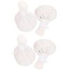 VINTORKY Kit Pindasweda Massaggio 4 Palline in Cotone per Impacchi Cinesi Caldi, Uso Completo Corpo, per Spa Rilassante