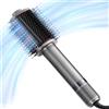 TYMO 4.0 - Spazzola per asciugacapelli leggera 3 volte più veloce asciugatura 5 in 1 ionico soffiato che aggiunge lucentezza, volume e pienezza per stili lisci, dritti, ricci e soffiati, grigio