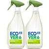 Ecover Detergente spray multiuso, pulizia efficace per tutte le superfici, profumo di citronella e arancia, rimuove sporco e sporco, 500 ml (Confezione da 2)