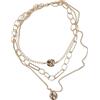 Urban Classics Unisex Ocean Layering Necklace, misura unica, Metallo, Nessuna pietra preziosa