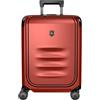 Victorinox Spectra 3.0 Expandable Global Carry-On, Valigia da Cabina Piccola, Trolley con 4 Ruote, 55 x 40 x 20 cm, 39-47 litri, Espandibile, Rosso