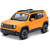 Maisto 10-31282 Maisto - Jeep Renegade - scala 1:24 - colore arancione - modellino in metallo
