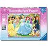 Ravensburger - Puzzle Principesse Disney, 100 Pezzi XXL - Puzzle Bambini 6 Anni, Collezione Disney, Giochi Educativi e Divertenti, Idee Regalo