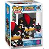 Funko Pop! Games: Sonic The Hedgehog - Shadow with Dark Chao (Flocked) (Special Edition) #1151 Vinyl Figure
