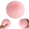 Fukaisu Giocattolo Squishy Lenta Risalita Formaggio, 10x6cm Morbido Appiccicoso Pane Schiacciabile Sensoriale Fidget Giocattolo Cibo Realistico Squishies Decorazione Scrivania & Regalo Festa (Rosa)