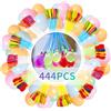 Foydream Palloncini Acqua Autosigillanti, 444 Pezzi Multicolore Gavettoni Acqua, Palloncini d'Acqua Riempimento Rapido 100% Lattice per Estate Feste Piscina Spiaggia