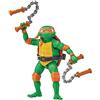 TEENAGE MUTANT NINJA Turtles 83283CO Michelangelo Mutant Mayhem - Figura di azione di base Michelangelo, 10,25, ragazzi da 4 a 7 anni e fan di TMNT