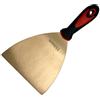 Generic Coltello per stucco, raschietto per vernice spesso 1,5 mm con manico in gomma, raschietto per cartongesso per legno, strumento di rimozione della carta da parati, 60 mm