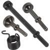 SOESFOUFU Set Utensili ad Aria Compressa Punte Scalpello e Rivetti, Accessori Resistenti per Officina e Lavori, Controllo Affidabile e Design Portatile