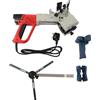 Generic Bordatrice portatile per la lavorazione del legno, potenza 2000 W per bordi dritti e curvi, ideale per casa, cantieri e fabbriche