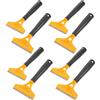 GLEAVI Set 8 Pezzi Utensili per Stucco e Raschietti per Sigillante Spatola per Lisciare Fughe in Bagno e Cucina Utensile Multifunzione per Finitura Sigillante e Rimozione Mastice