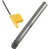 FABULETTA C10K-SCLCR06 - Scalpello interno in metallo duro per CCMT0602, asta di foratura 125 mm di lunghezza, diametro gambo 10 mm, dimensione minima di lavorazione 12 mm con chiave T8