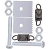 Zerodeko 2 Set Accessori per Legatrice da Giardino in Acciaio Argento, Resistenti e Facili da Trasportare, per Piante di Pomodoro e Pepe