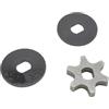 VersaGenius Pignone per catena Picco da 3/8 per modelli HT70, HT75, HT73, HT250, HT-KM, HT130, HT131, HT100, HT101, codice articolo OEM 4182 162 8900 e 0000 640 2002, 6 denti 7 denti azionamento Ruota (6T)