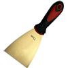 Generic Coltello per stucco, raschietto per vernice spesso 1,5 mm con manico in gomma, raschietto per cartongesso per legno, strumento di rimozione della carta da parati, 60 mm