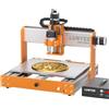 LUNYEE 4040 Nova CNC Router Machine, Router 800W con pinza ER11, guide lineari HG15 e viti a sfera su asse XYZ, area di lavoro 400 x 400mm, motori NEMA 23, CNC desktop per alluminio, legno, acrilico
