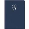 no brand Agenda bigiornaliera tascabile Nota Bene 2027 Egadi s/d abbinati copertina gommata 7x10 cm cm blu - 27-110FT-C10