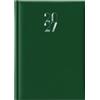 no brand Agenda giornaliera 2027 Nota Bene Egadi s/d abbinati copertina gommata 14,3x20,5 cm verde scuro - 27-250FT-C12