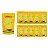 Madama Oliva Pack 10 Bustine Olive Kalamon Denocciolate 80g, Varietà Kalamon, Gusto Arancia e Finocchietto, Lavorazione Naturale, Senza Conservanti, Atmosfera Protettiva