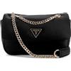GUESS borsa a tracolla Sunetra Mini Convertible Crossbody Flap Black nero