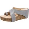 WCXTY Ciabatte Ortopediche Estive per Donna per Alluce Valgo,Sandali con Zeppa E Infradito per Fascite Plantare,Eleganti Infradito da Spiaggia per Alluce Valgo(Gray,38 EU)