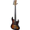EKO GUITARS - Basso Elettrico JB‑300, 5 Corde, Corpo Pioppo, Manico Acero, Tastiera Laurel, 2 Pickup JB Single Coil, Ponte Vintage, 21 Tasti, Colore Sunburst