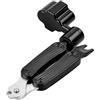 Tibapla Chitarra Avvolgicorde e Tagliacorde, 3 in 1 Avvolgicorde per Chitarra, Tagliacorde per Chitarras, Accordatore Chitarras Acustica, Estrattore per Piroli Corde Rimozione Cambio Ukulele Basso (Black)