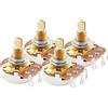 Musiclily Pro Metrica B500K Potenziometro Split Long Shaft 4 Pezzi
