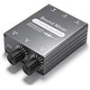VBESTLIFE Mixer a 2 Canali, Commutatore Audio da 3,5 Mm con Doppio Controllo del Volume, per Computer TV Smartphone Laptop Proiettori Cuffie Altoparlanti