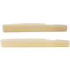 Musiclily Pro 71,12mm Selleta in Osso Saddle Non Sbiancato 2 Pezzi