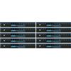 KUM AZ349.01.16-B - Righello Green Line, 15 cm, blu, sostenibile, multipack da 5 unità, materiale scolastico (Confezione da 2)