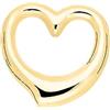 My Gold Ciondolo a forma di cuore Senza Catena, in oro giallo, 333 Oro (8 carati), 13 mm x 12 mm, a forma di cuore, collana Verity A-03921-G301