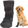 JSTHHTT Scarpe per Cani per Zampe Ferite, Calze di Protezione e Recupero per Cani Impermeabili, Paw Protector Calzini Antiscivolo Calze Regolabili