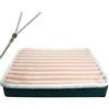 Generic Tappetino ortopedico per cani, con fodera rimovibile con cerniera, materasso lavabile, per cani di taglia piccola, media e grande, in memory foam, antiscivolo (rosa, 50 x 40 x 5 cm)