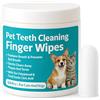 chenghuayu Zampalife Salviette Dentali - 2026 Nuovo Panno Morbido Dita, Pratico Accessorio Igiene Orale Cani Gatti, Elimina Placca Macchie e Alito Cattivo Senza Spazzolino a Casa Tua (1Pcs)