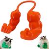 Generico Braccia muscolose creative per gatti, divertente gatto con braccia muscolose, accessori per animali domestici, decorazione per travestimenti di Halloween e Carnevale per gatti e cani (Arancione)
