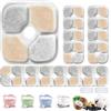 TTOPBAO 16 Pezzi Filtri Fontanella per Gatti e 2 Tubi, Per Fontanella Cat Pixi, Filtri Fontana Gatto è composto da carbone attivo, Filtro fontanella per gatti, Resina a scambio ionico e tessuto non tessuto