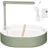 Zunetsutock USB - Vasca da Bagno Portatile con Flusso d'Acqua, Pompa Inclusa, Mantiene i piccioni puliti e freschi, parrocchetti e cacatata, Ideale per gabbe, terrazze, balconi, terrazze, Interni