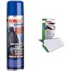 SONAX Xtreme Detergente per Tessuti + Alcantara, Pulisce a Fondo & Panno in Microfibra per Tappezzeria e Pelletteria, Rimuove Lo Sporco da Imbottiti