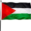 Ohphnt Bandiera Palestina Grande,bandiera Palestina Amazon,per Balcone O Parete,150 X 90 Cm Per Interni/esterni-A