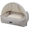Nobby 61774 Letto Comfort con Grotta Ilana beige; L x P x A: 60 x 50 x 16 cm