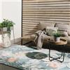 benuta Basic Tappeto Esterno & Interno Flora - Multicolore 160x230 cm - Design Floreale/Geometrico - Impermeabile & Resistente ai raggi UV - Per Balcone, Terrazza, Giardino - Cucina & Soggiorno