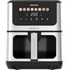 Taurus - Friggitrice ad Aria Air Fry Digital 7S View | 1600W | 6,5L | 8 Programmi | Touch Screen | Cottura Uniforme | Avviso Acustico | Senza BPA e PFOA | Manico Freddo | Ricettario Online