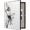 WBBML Quadro Elettrico Cancello Pittura Decorativa Verticale Scatola Contatori Arte Coperchio Protezione Pannello Contatore Decorativo Foyer(F,40x50cm)