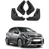WIEBXCS 4 Pezzi parafanghi per Auto - Adatto per KIA Picanto 2007-2023 Parafanghi Anteriori e Posteriori Parafanghi paraspruzzi per Ruote