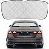 kswiown Parasole Lunotto Posteriore Compatibile con Mercedes-Benz E-Class W214 2024-2026, Tendina Parasole Interna per Auto, Pieghevole, Protezione Solare Riflettente per Vetro Posteriore