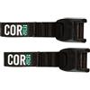 COR Surf Cinghie di fissaggio COR Surf con fibbia in silicone protettivo per proteggere la tua auto e tavola da surf da urti e ammaccature (3M)
